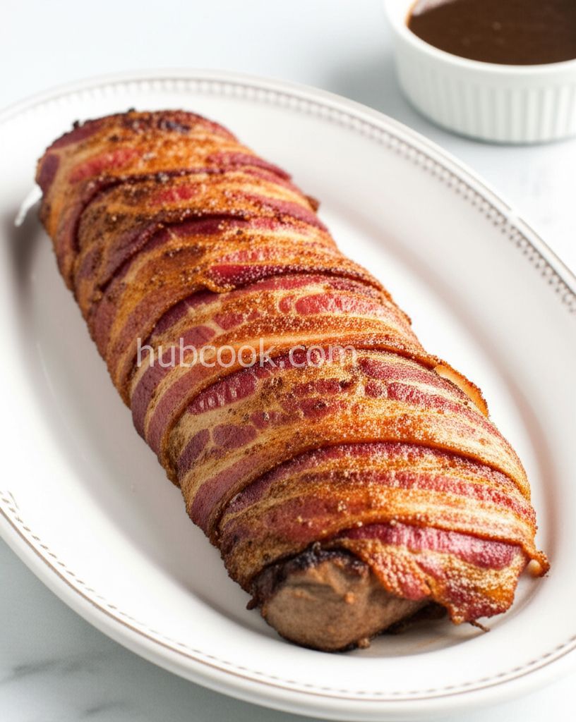 Bacon-Wrapped Venison Tenderloin
