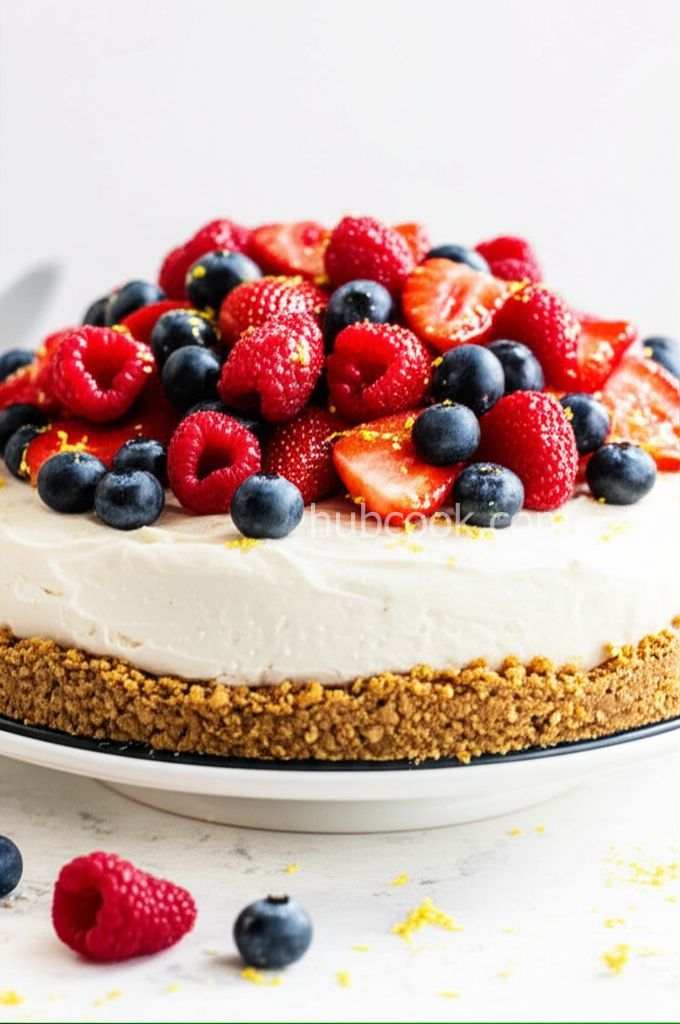 Breakfast Cheesecake with Granola Crust