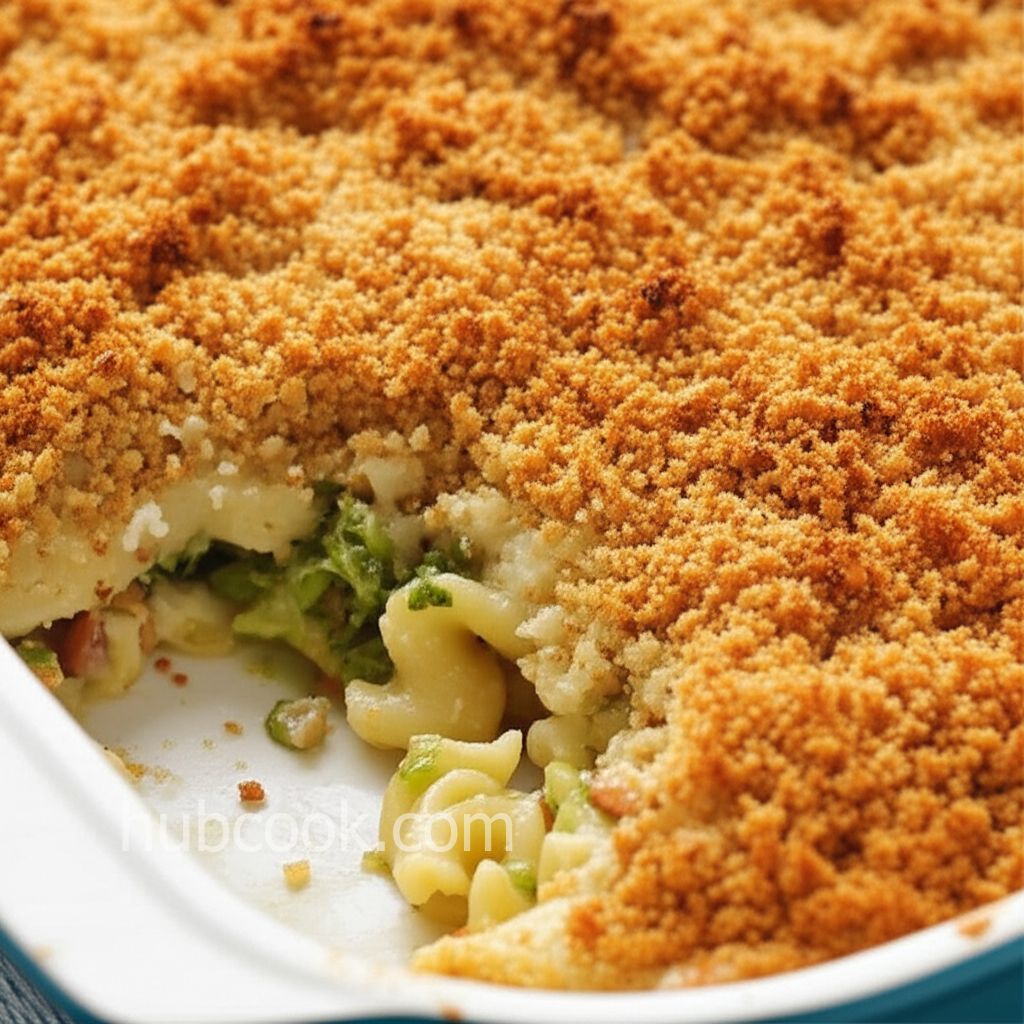 Cheesy Pierogi Casserole