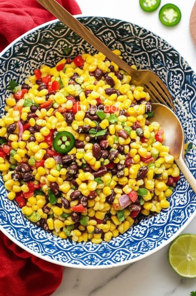 Corn Salsa with Black Beans