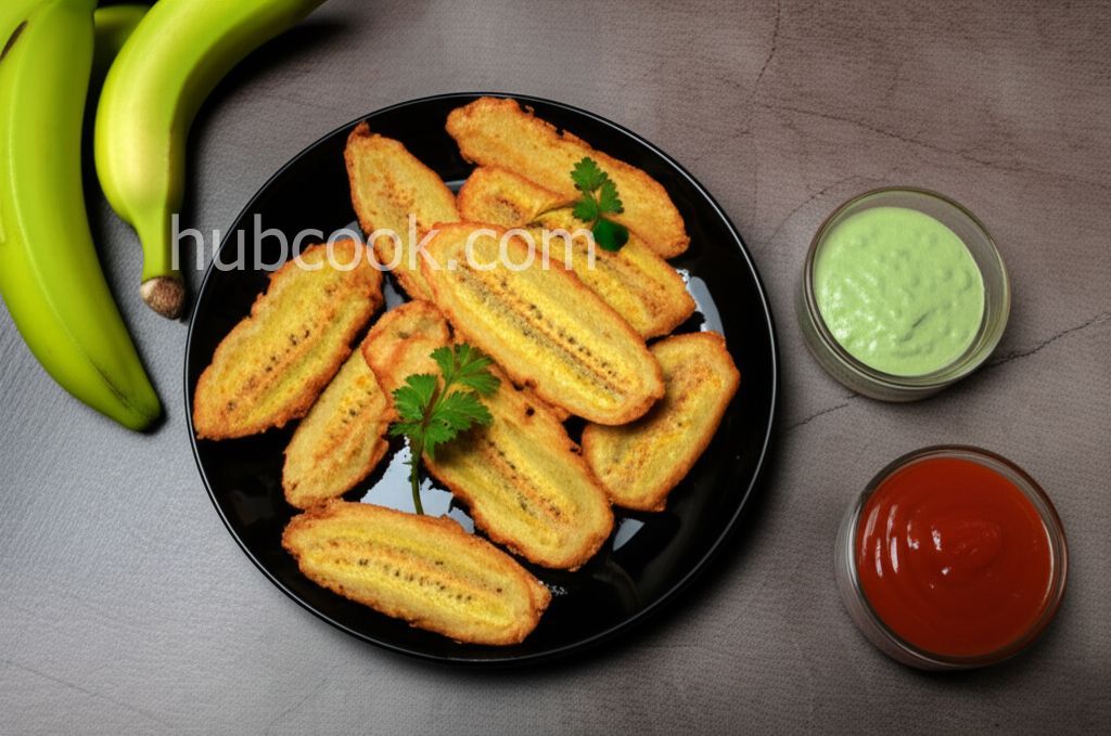 Green Banana Pakoras
