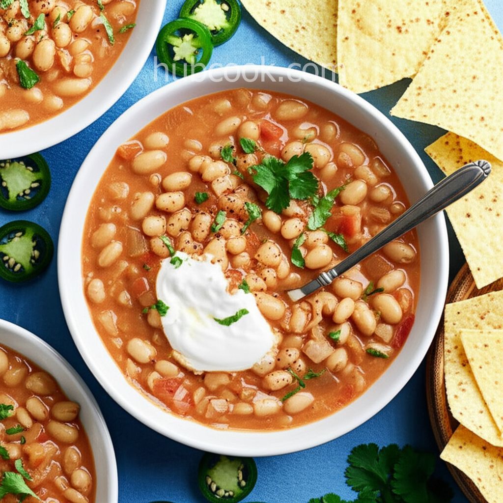 Instant Pot® Vegetarian White "Chicken" Chili