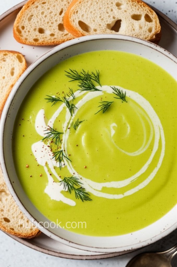 Zucchini Soup with Farina