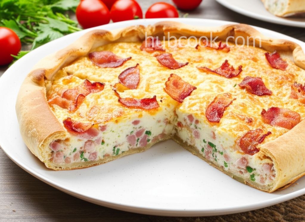 Anneomelette (Baked Crusted Omelette)