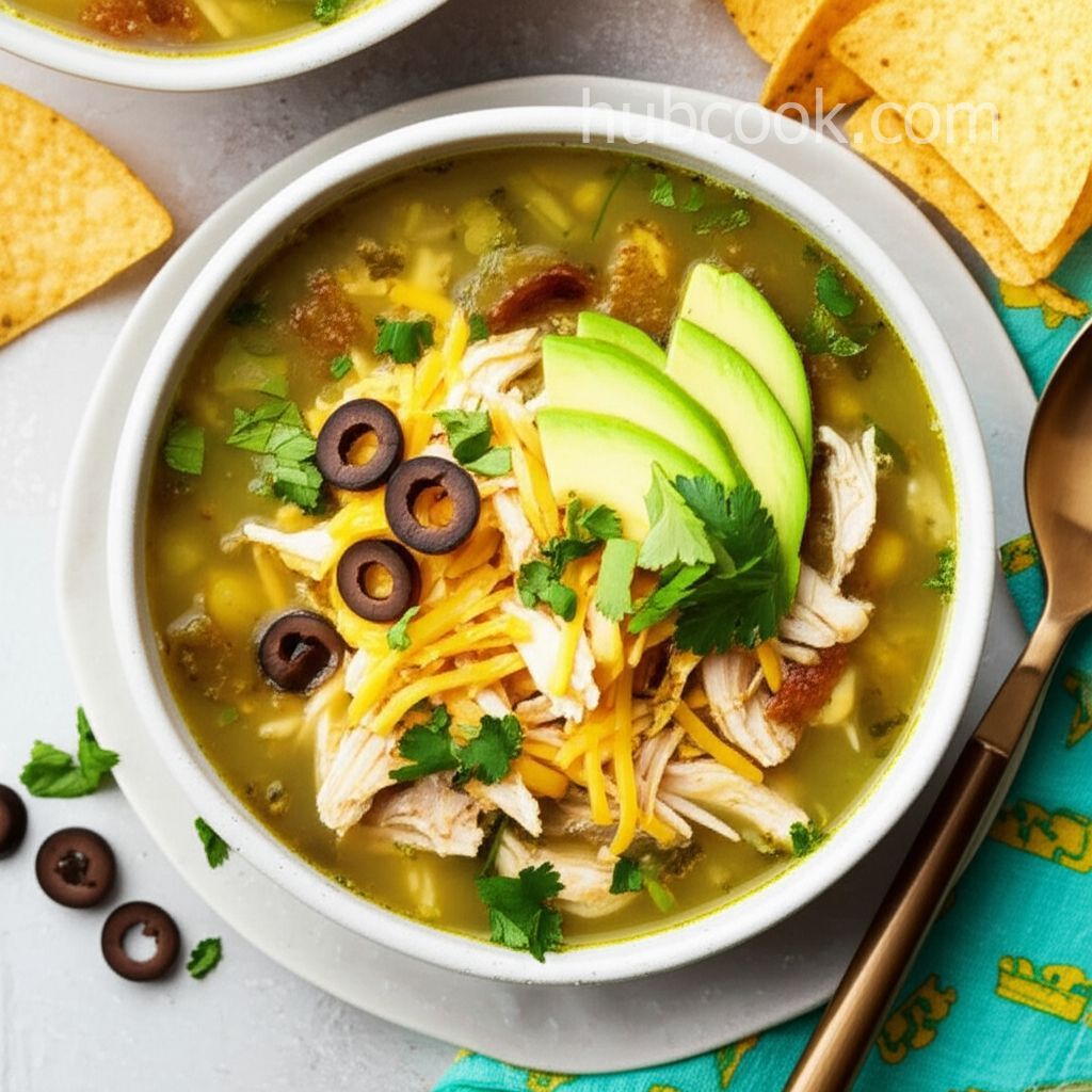 Chicken-Tomatillo Soup