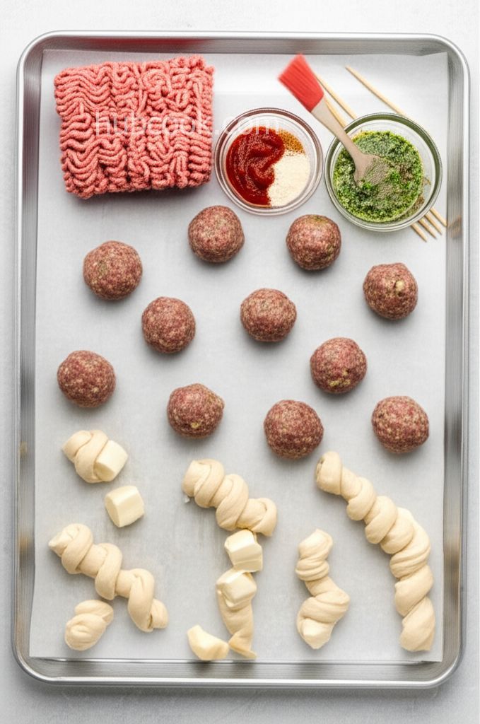 Meatball Subs on a Stick