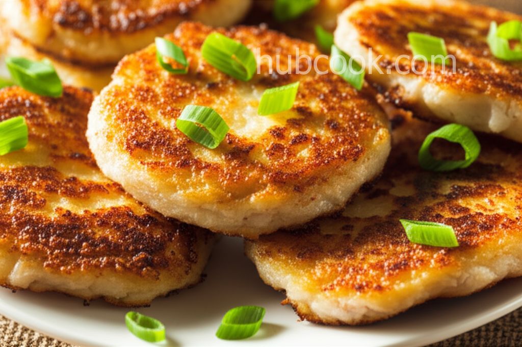 Pan Fried Daikon Cake