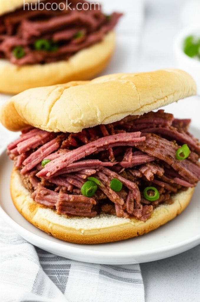 Pittsburgh Style Chipped Ham Barbeque