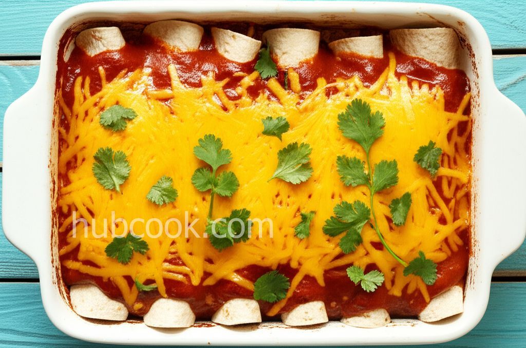 QOB Veggie Enchiladas