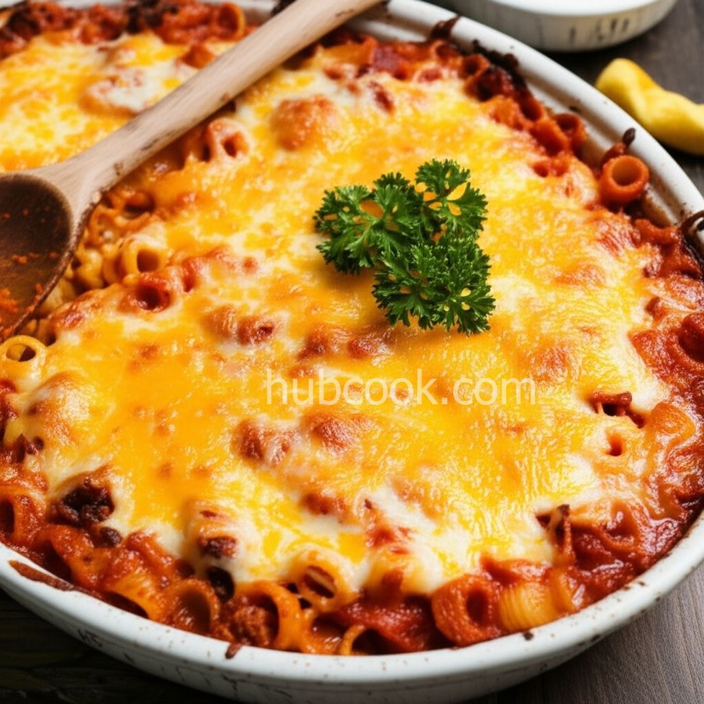 Red Pepper Tomato Pasta Bake
