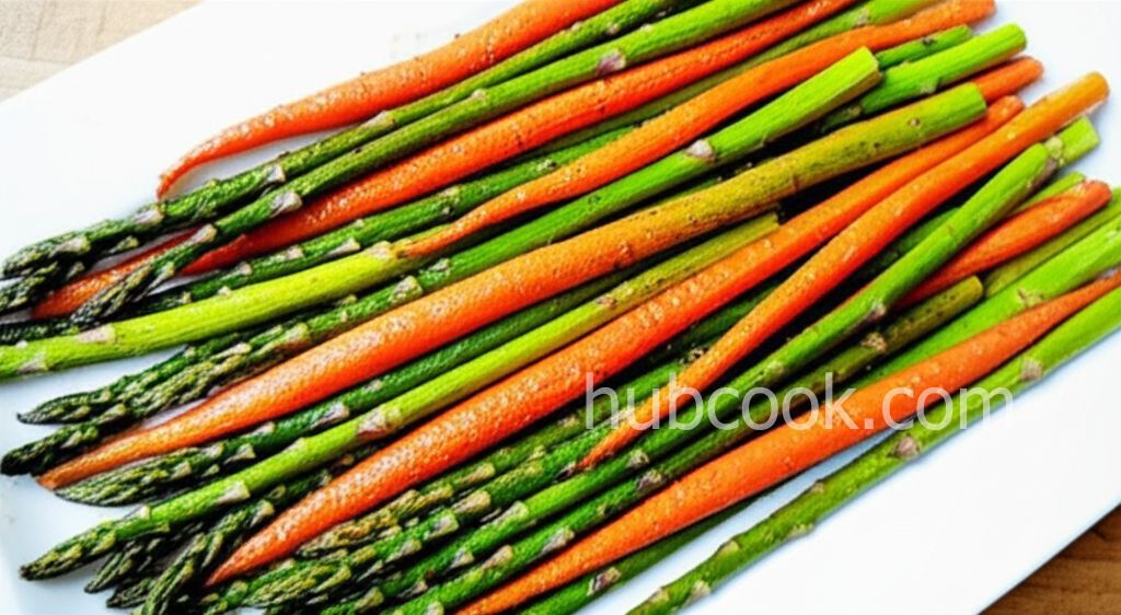 Roasted Asparagus and Carrots