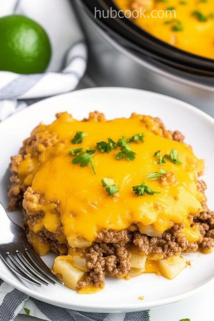 Slow Cooker Cowboy Casserole