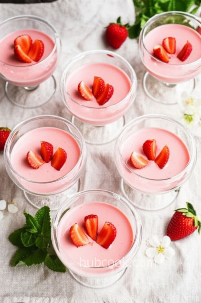 Spring Tea Strawberry Soup