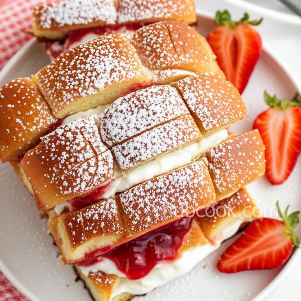 Strawberry Cheesecake Sliders