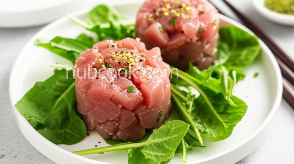 Wasabi Ahi Tuna Tartare