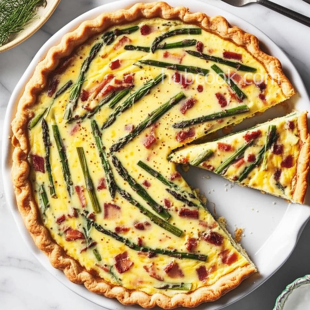 Asparagus Quiche