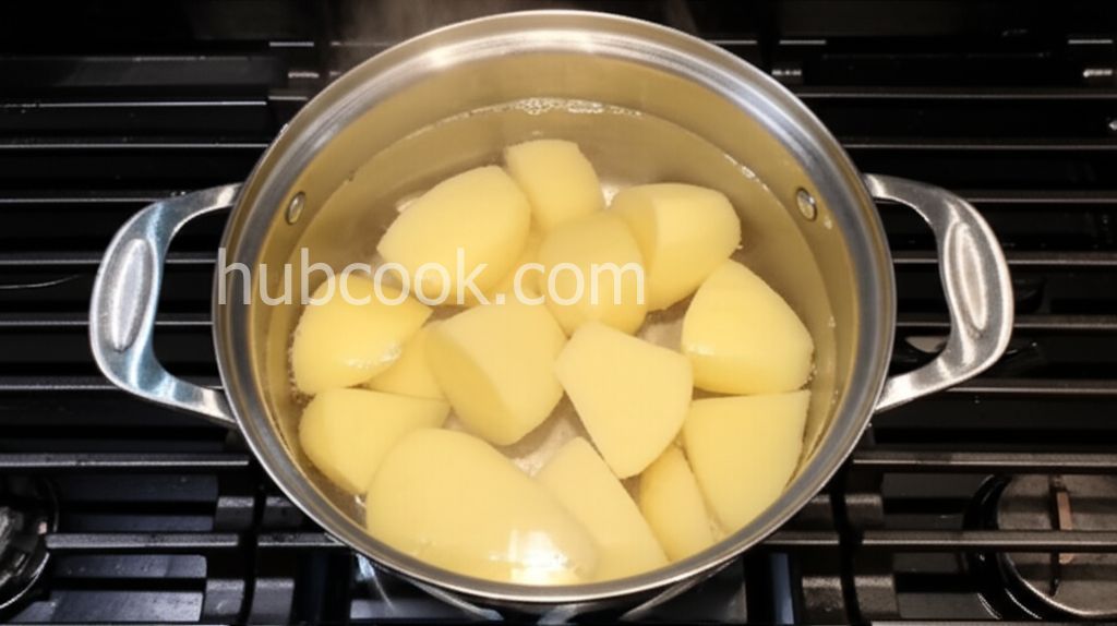 Baked Garlic Mashed Potatoes