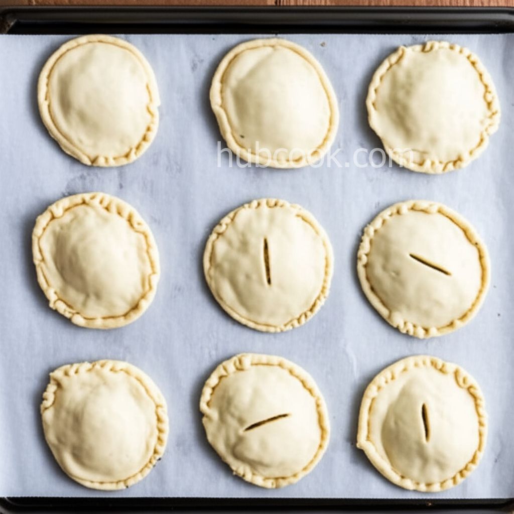 Cheesy Caramelized Onion Hand Pies