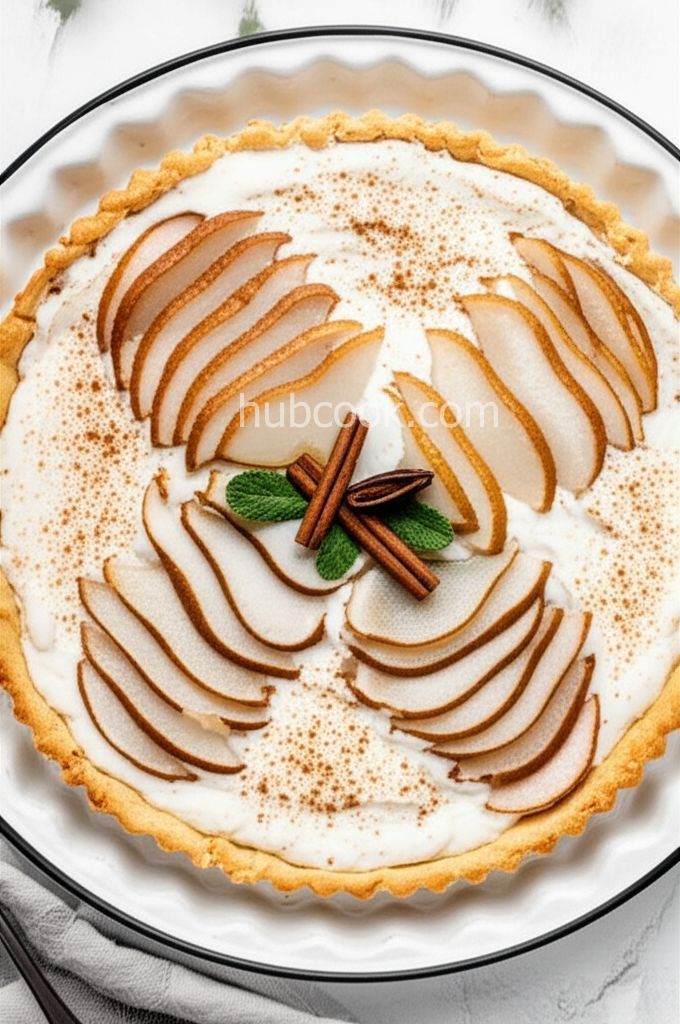 Scandinavian Pear Tart