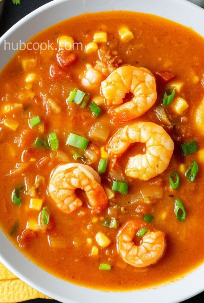 Spicy Shrimp and Sweet Potato Soup