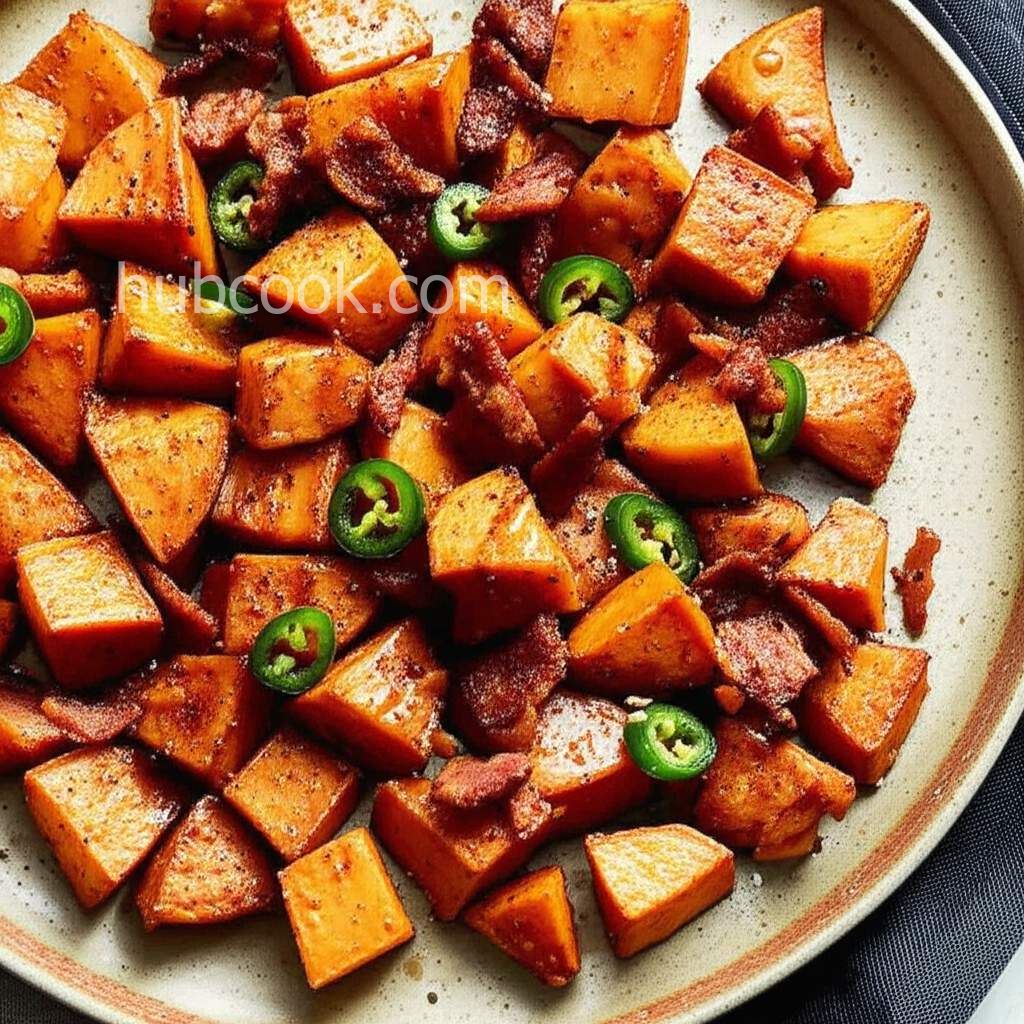 Spicy Sweet Potato Hash