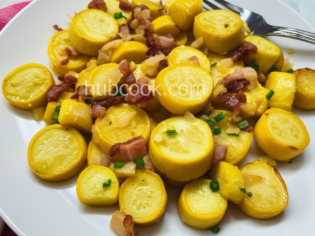 Stewed Yellow Summer Squash
