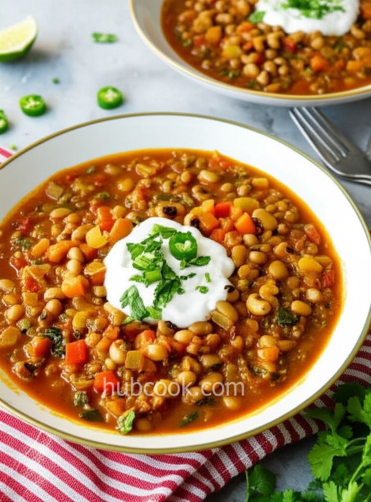 Vegan Black-Eyed Pea Soup