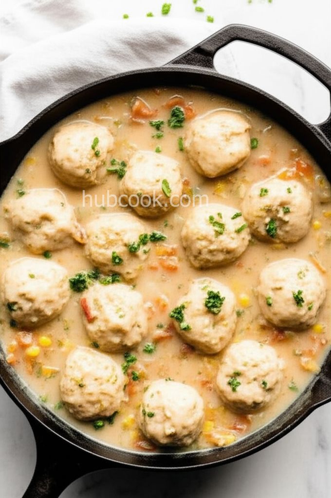 Bacon Chicken and Dumplings