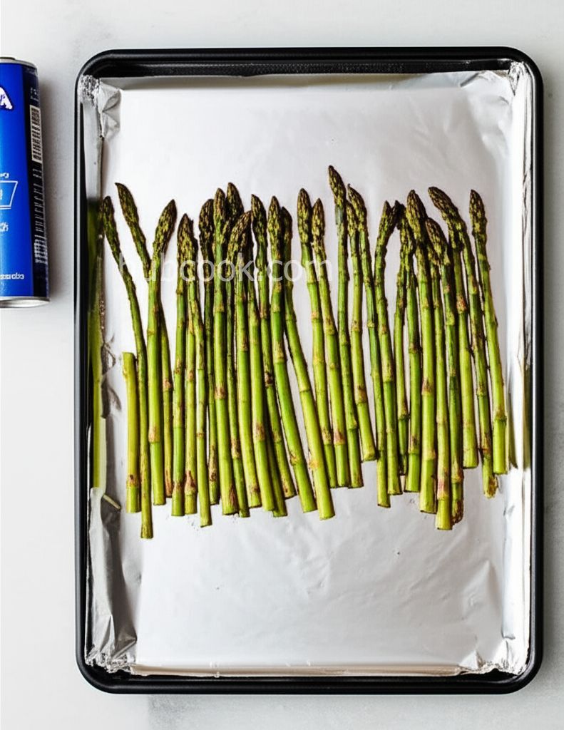 Cheesy Garlic Asparagus