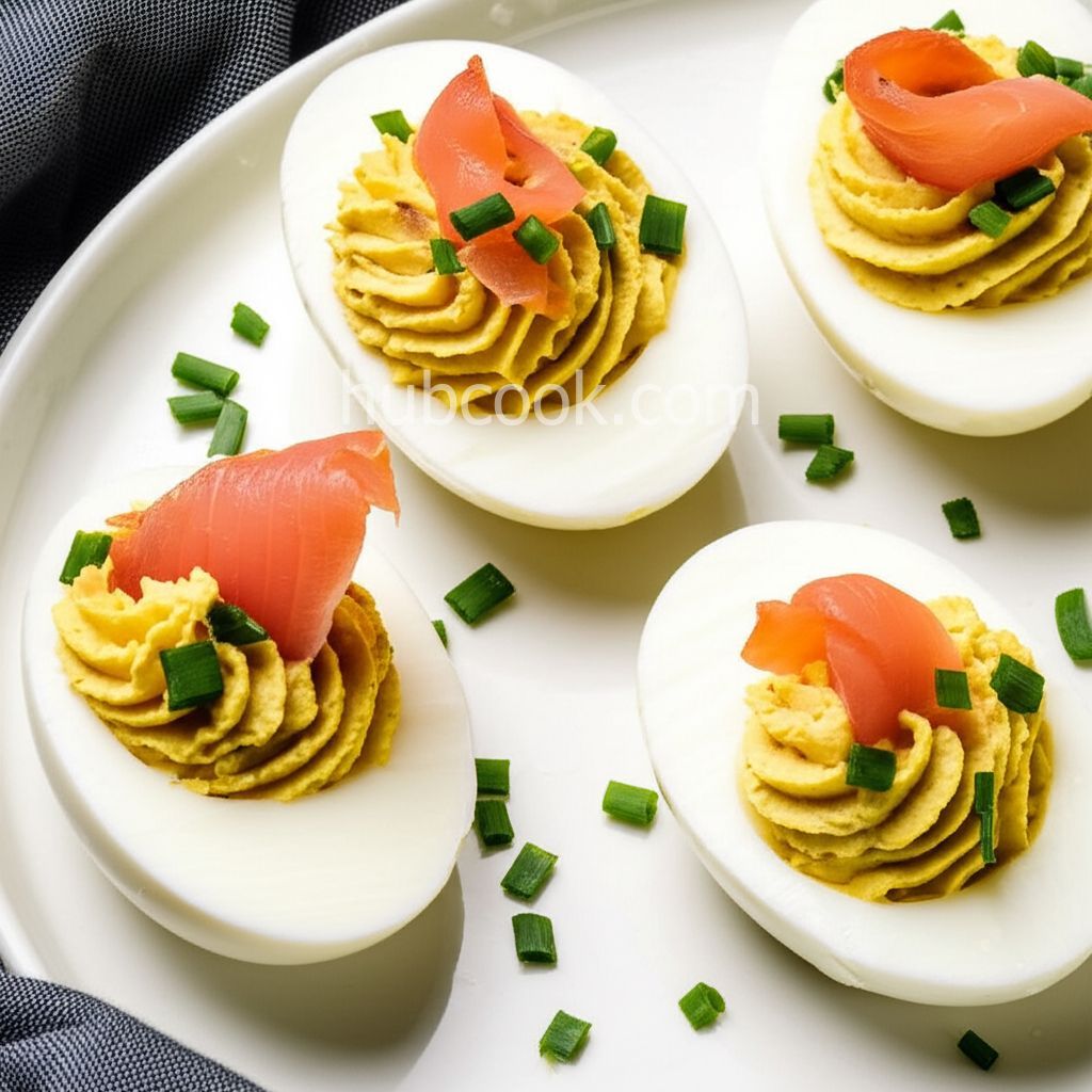 Cream Cheese Deviled Eggs
