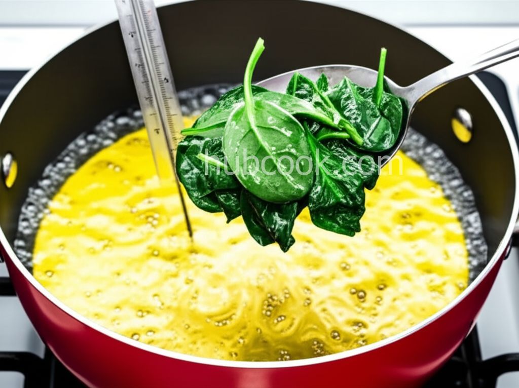 Deep Fried Spinach