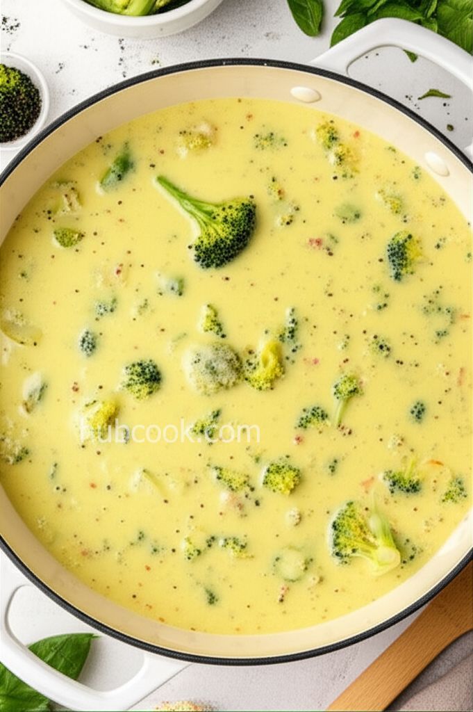 Erin's Cheesy Broccoli Soup