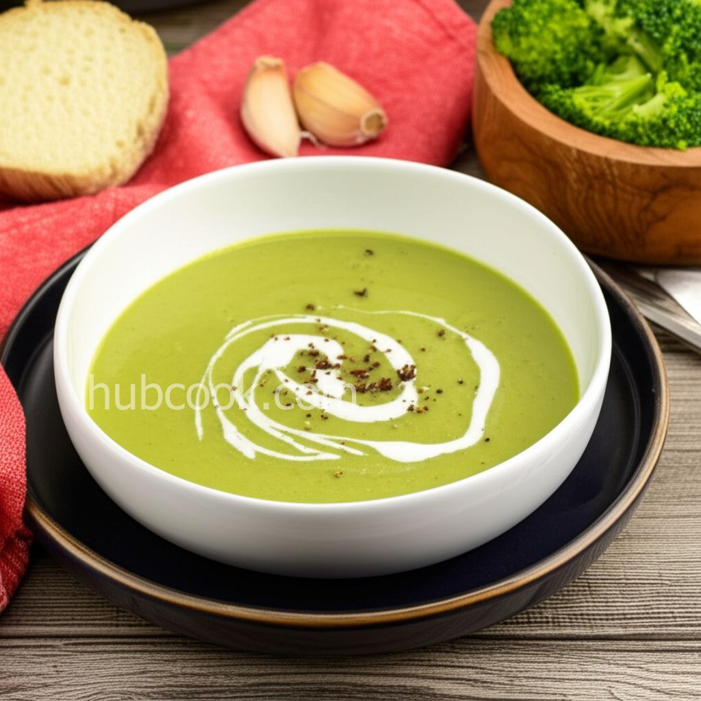 Gourmet Cream of Broccoli Soup