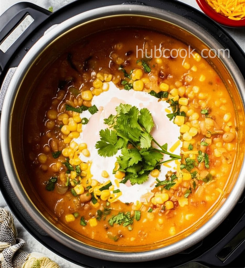 Instant Pot Cream Cheese Chicken Chili