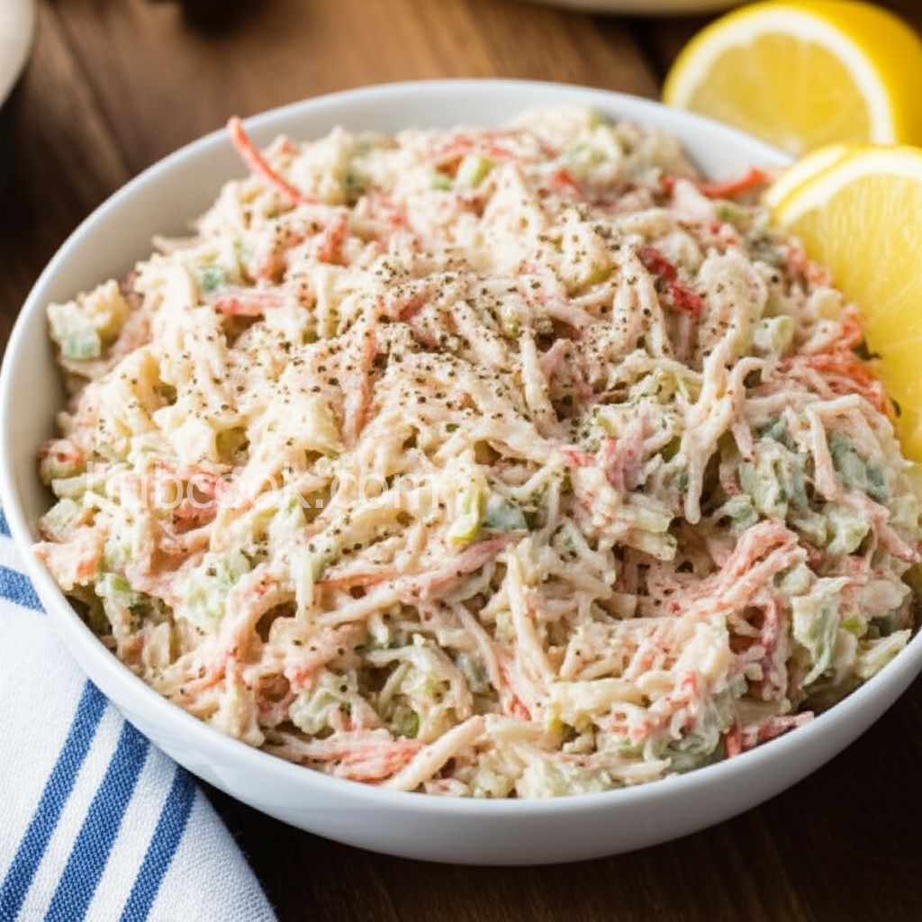 Keto Mock Crab Salad
