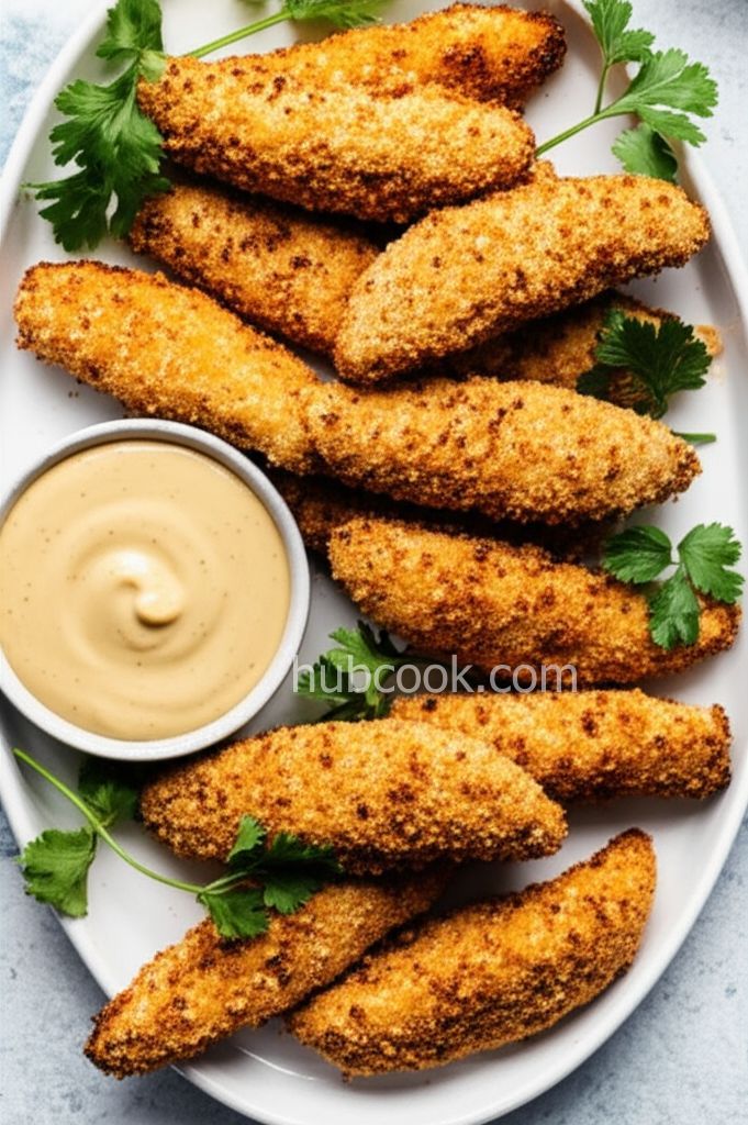 Pretzel-Crusted Chicken Tenders