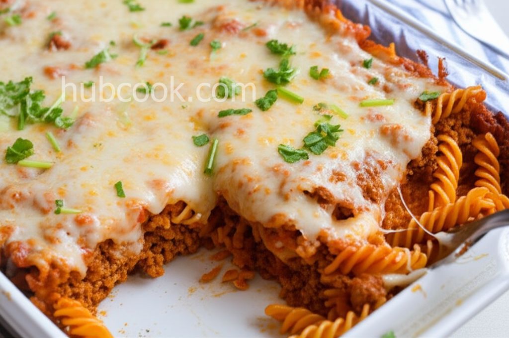 Rotini Pasta Bake