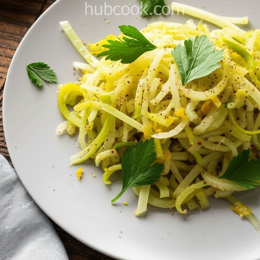 Sautéed Celery and Leeks