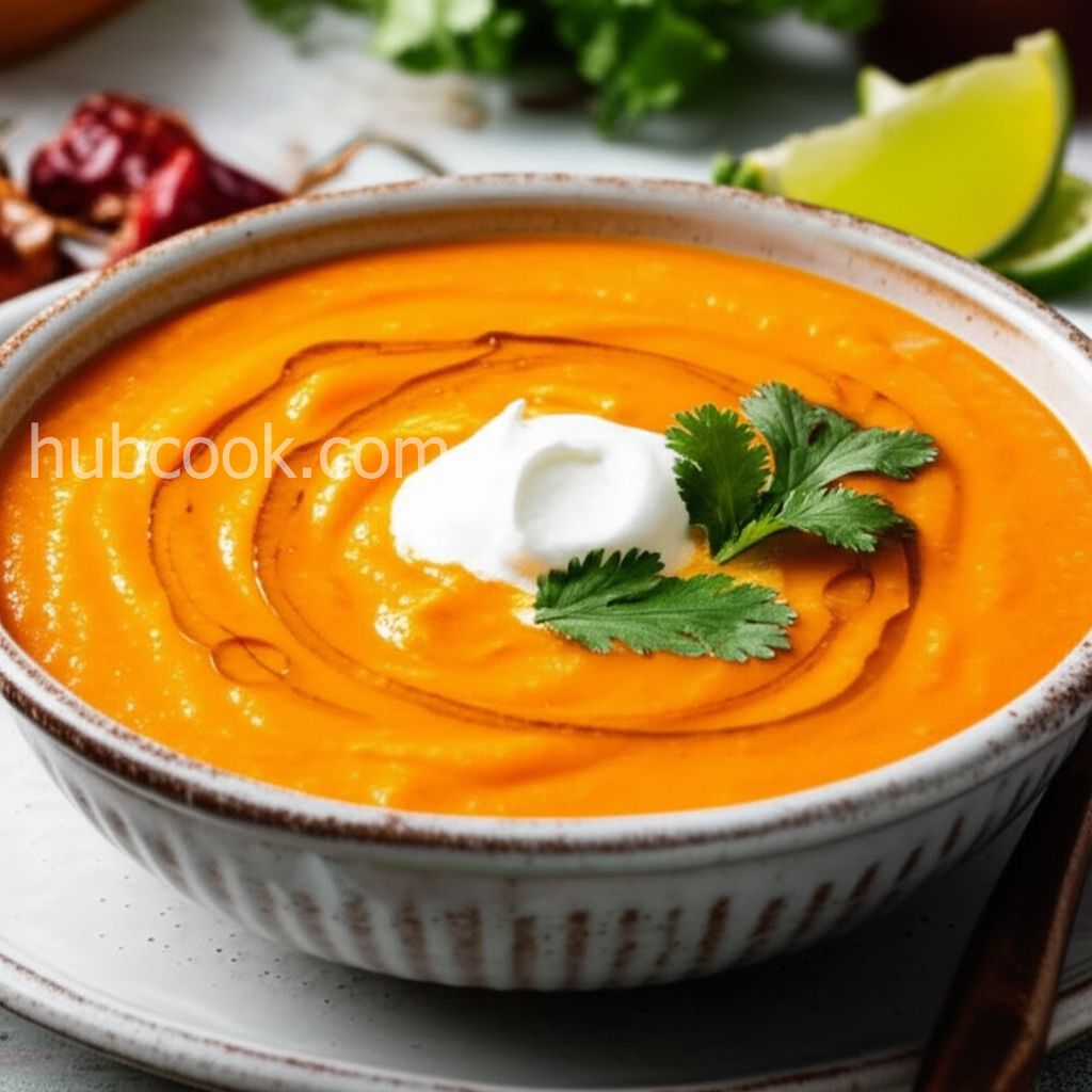 Spicy Chipotle Sweet Potato Soup