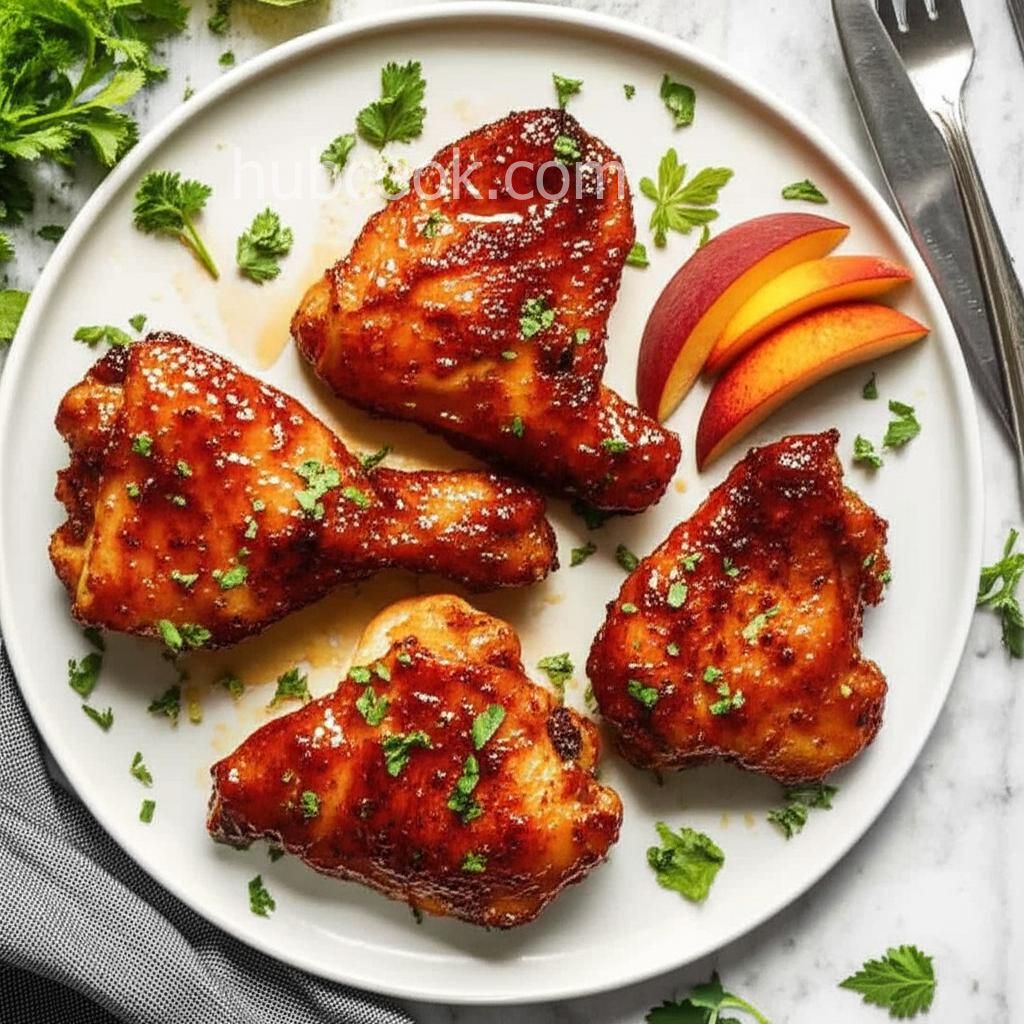 Spicy Peach Chicken