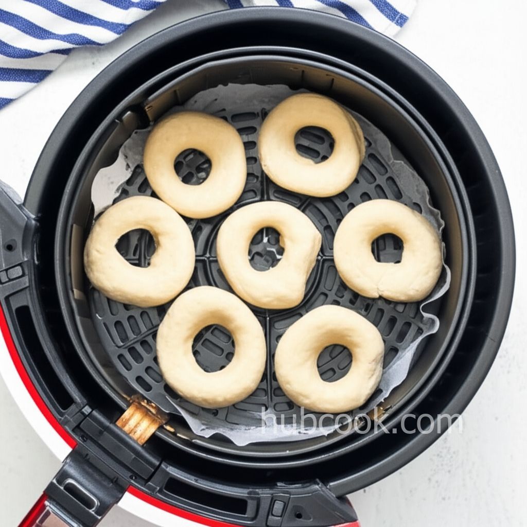 Two-Ingredient Dough Air Fryer Donuts