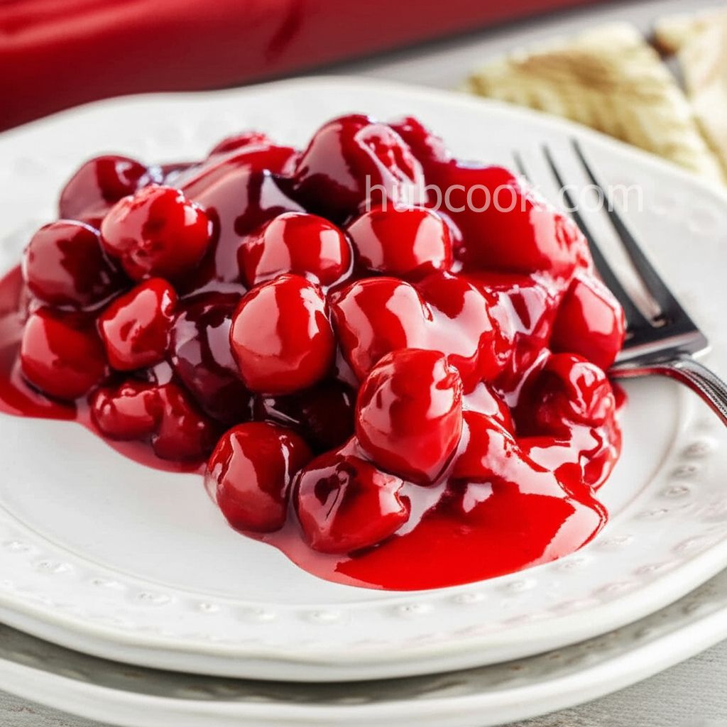 Cherry Cream Cheese Dump Cake
