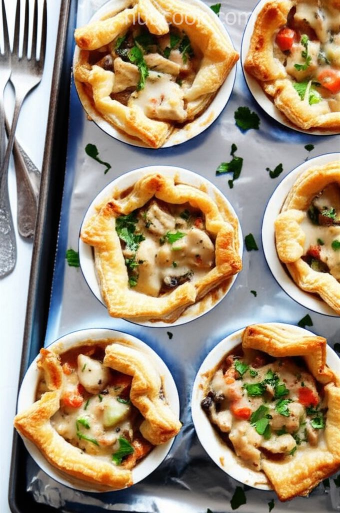 Chicken à la King Pot Pies