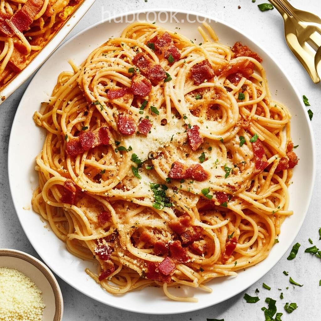 Creamy Bacon Pasta Bake