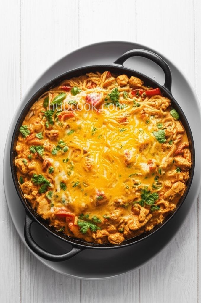 Easy Mexican Chicken Spaghetti