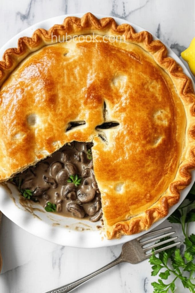 Elegant Mushroom Pie Recipe