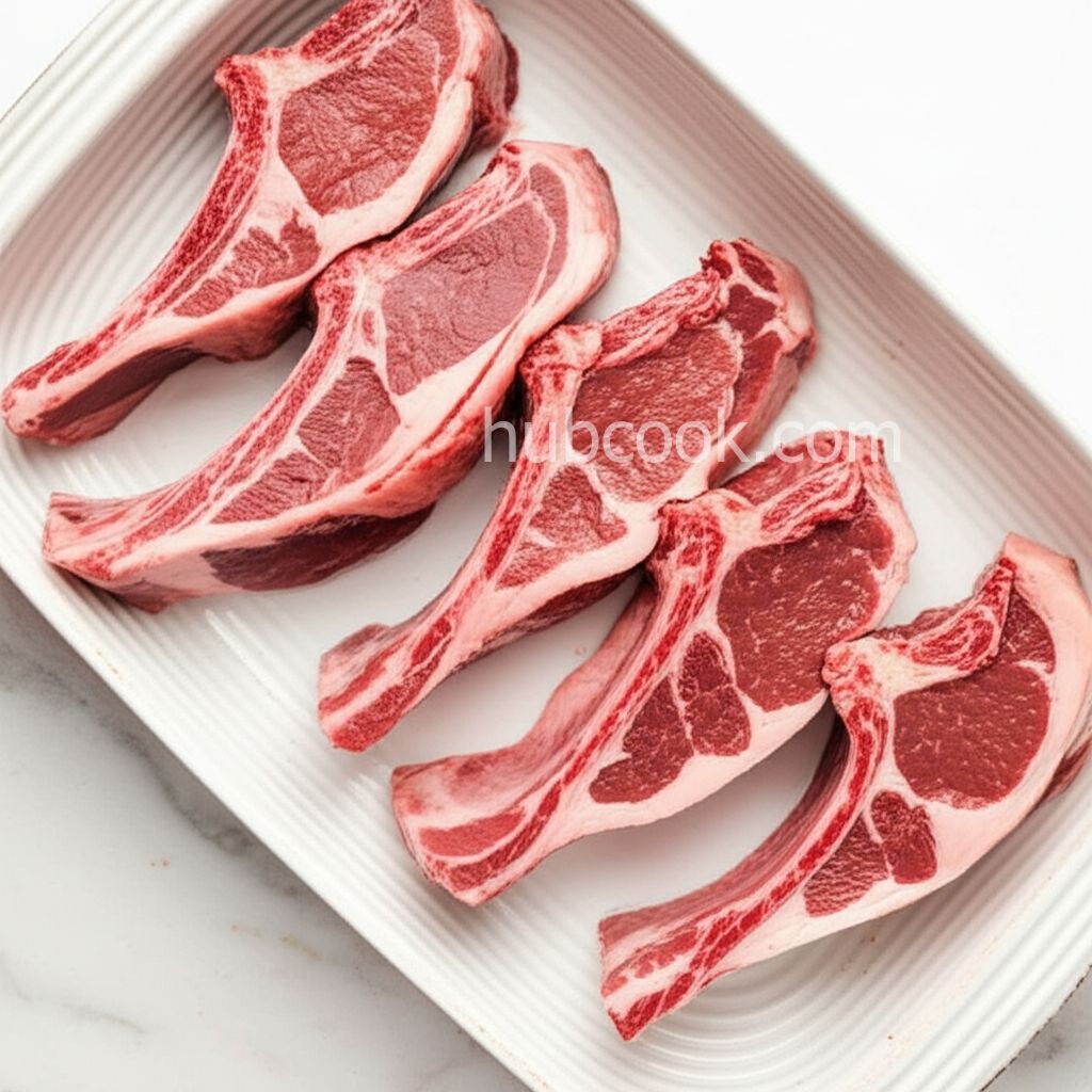 Grilled Leg of Lamb Steaks