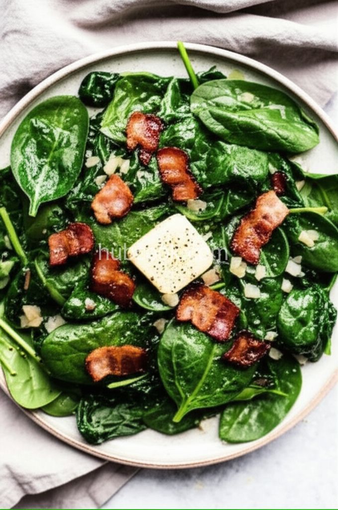 Pan Fried Spinach