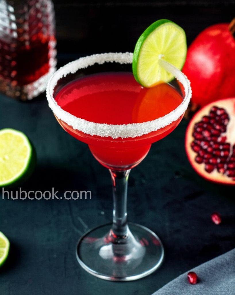 Pomegranate-Raspberry Martini