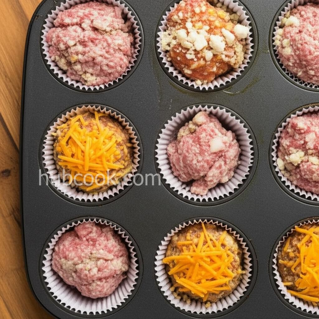 Meat-Lover's Cupcakes